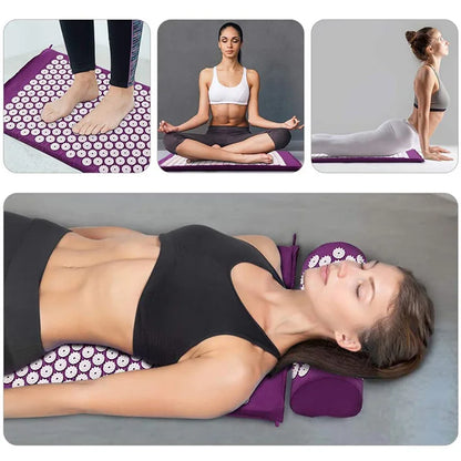 Acupuncture Mat and Pillow Set