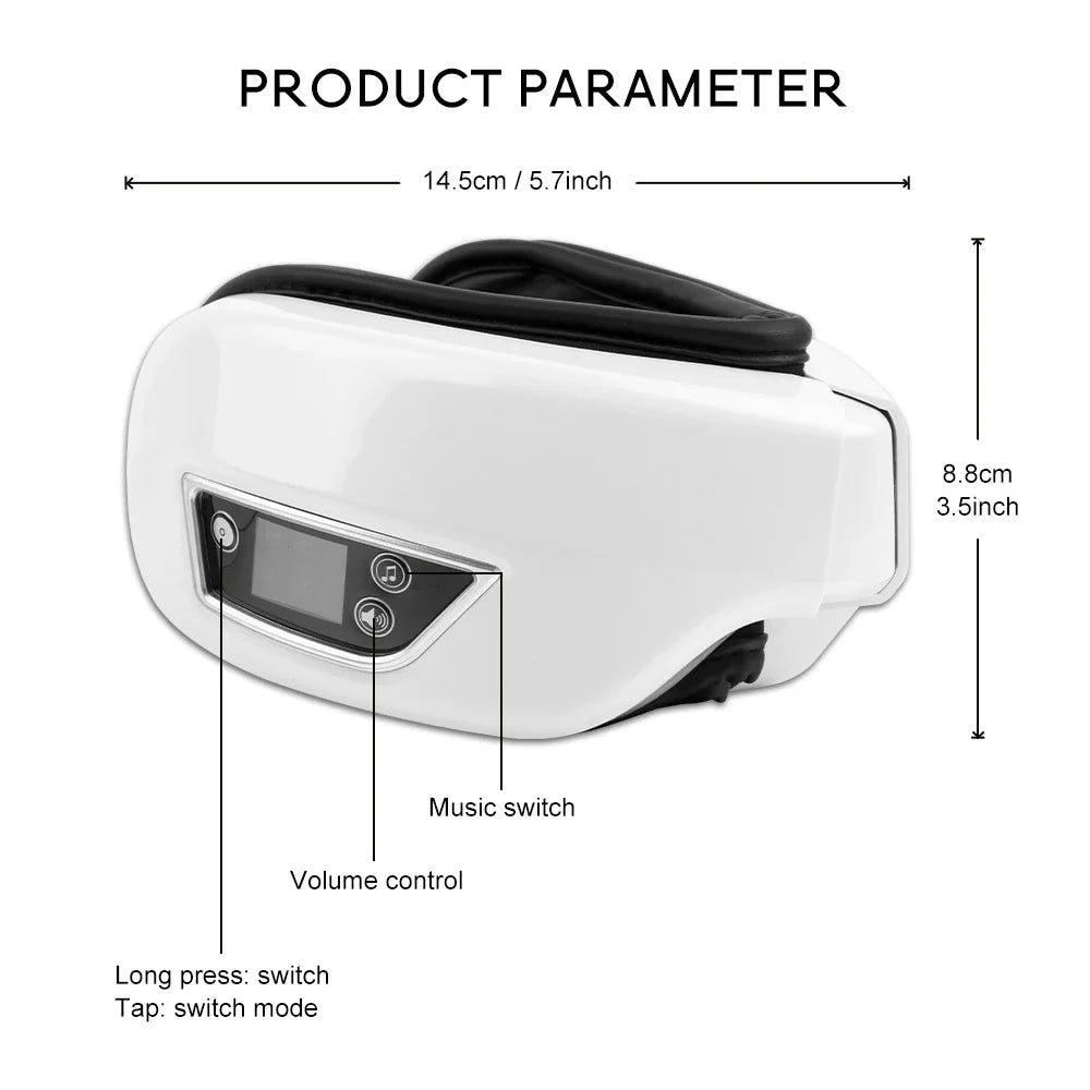 Eye Massager with Hot Compress